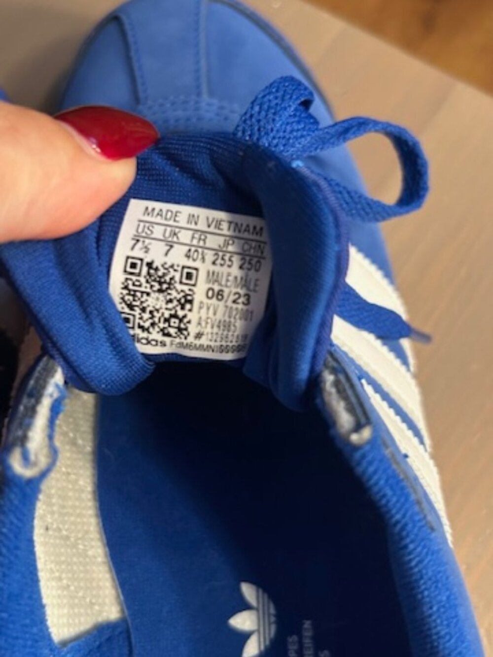 Adidas Samoa - Blue - Picture 4 of 6